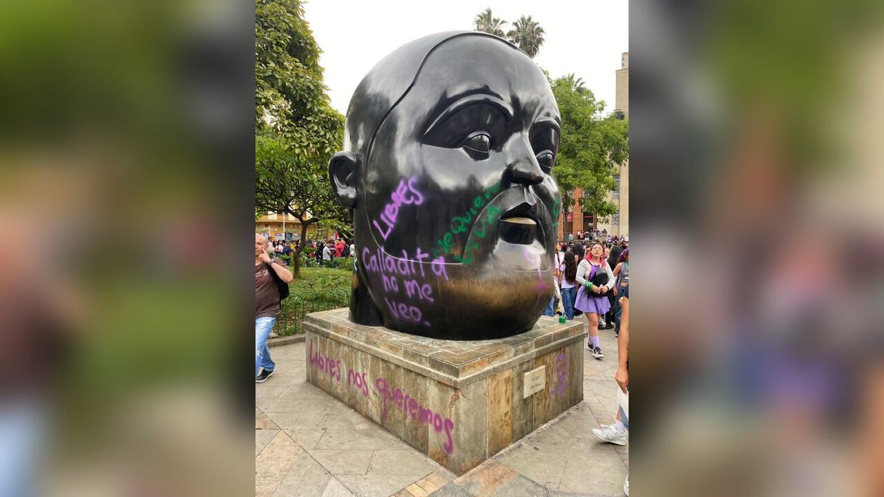 Las esculturas recibieron mantenimiento hace pocas semanas.