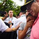 Presidente Gustavo Petro con damnificados por el invierno