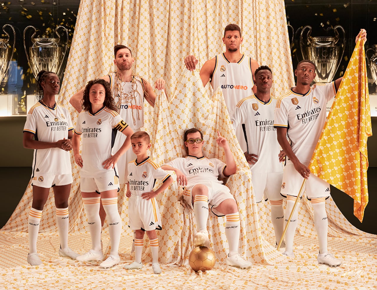 Real Madrid presentó su nueva camiseta para la temporada 2023/24.