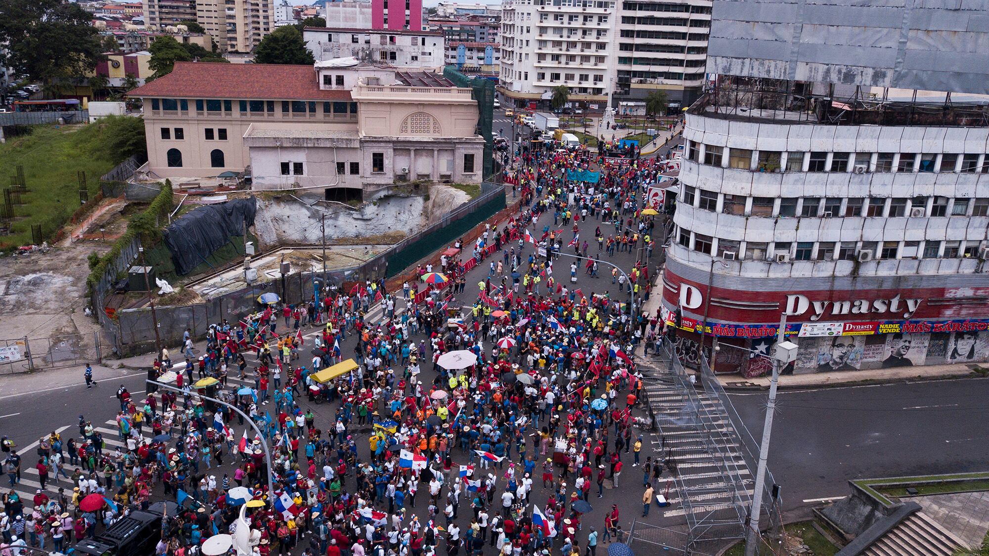 protestas en Panamá