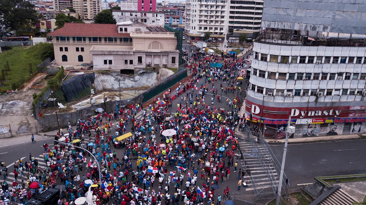 protestas en Panamá