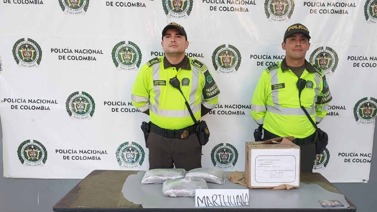 El cargamento fue enviado como una encomienda, es la nueva modalidad