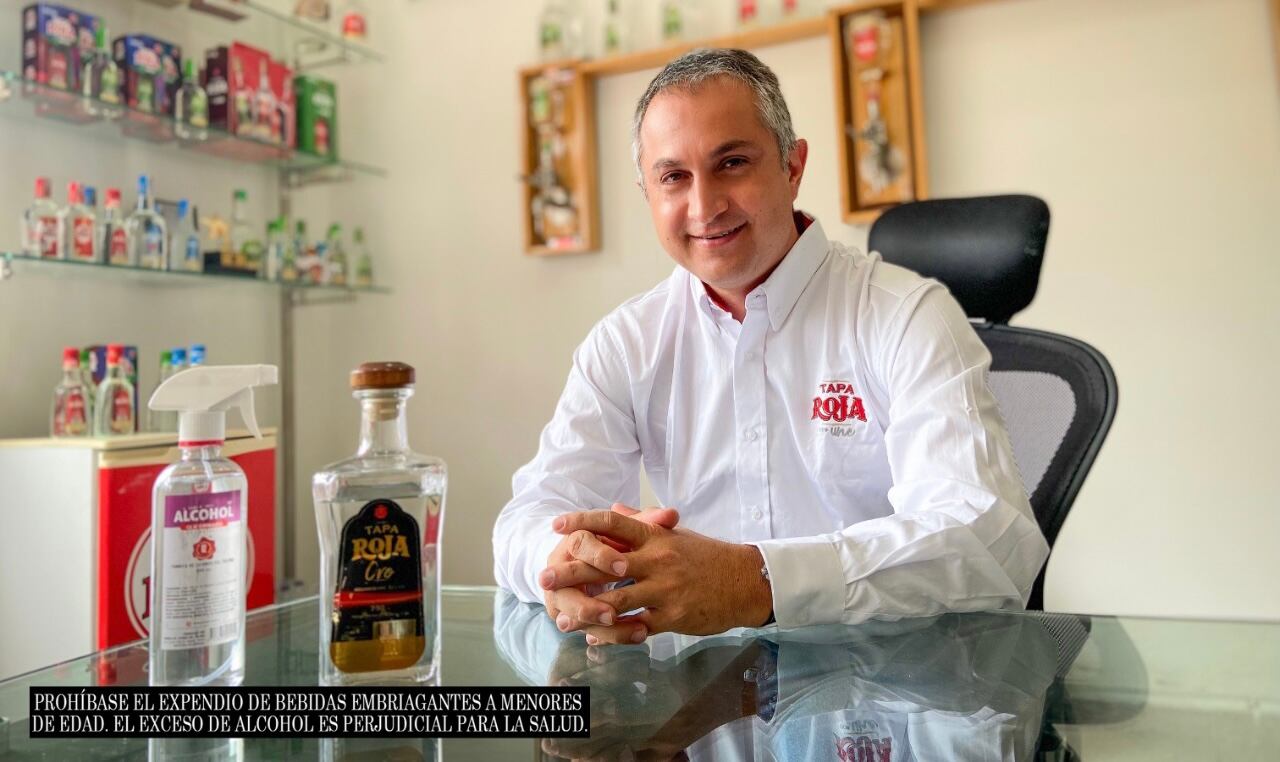 Franz Bedoya Rubio, gerente de la Fábrica de Licores del Tolima.