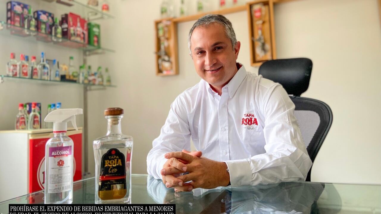 Franz Bedoya Rubio, gerente de la Fábrica de Licores del Tolima.