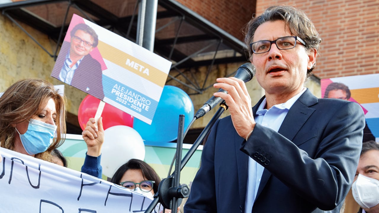 Alejandro Gaviria mostró su lado más espiritual.