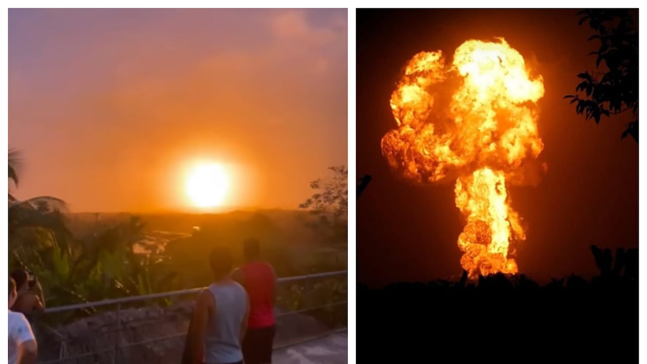 Explosión en volcán de San Juan de Urabá.