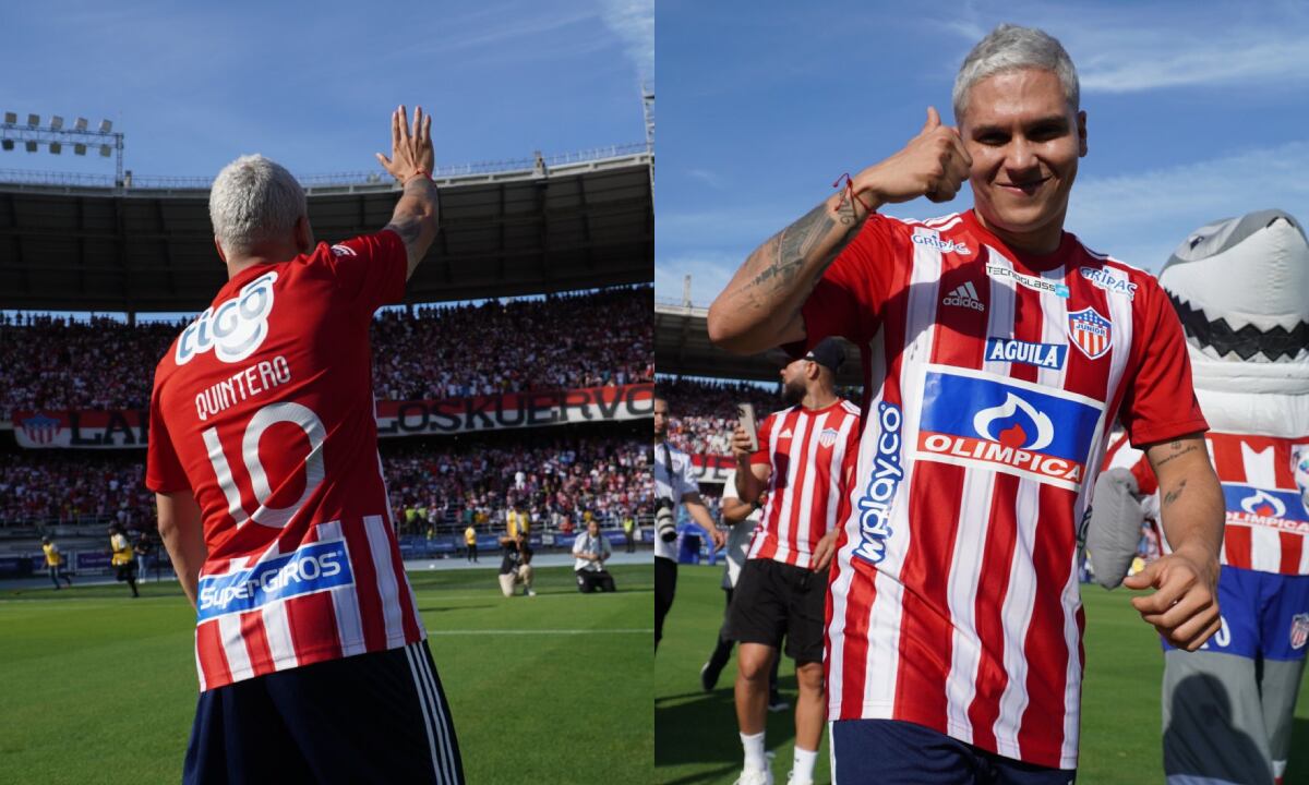 Juan Fernando Quintero. Foto: Twitter 
Club Junior FC (@JuniorClubSA).