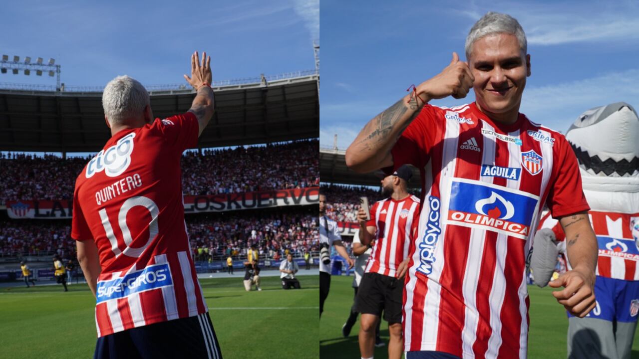 Juan Fernando Quintero. Foto: Twitter
Club Junior FC (@JuniorClubSA).