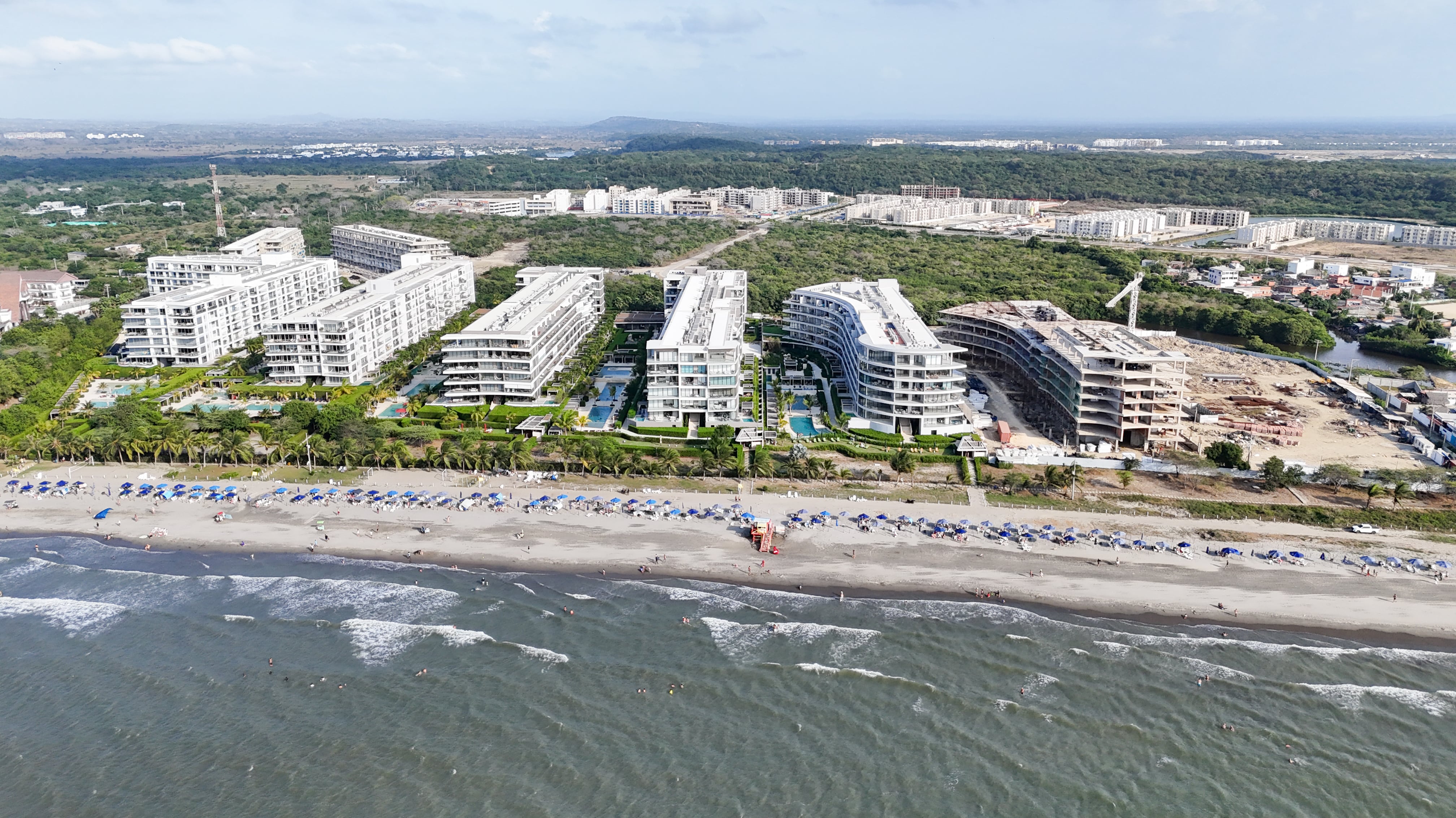 Así se ve Serena del Mar, el proyecto de desarrollo urbanístico en Cartagena.