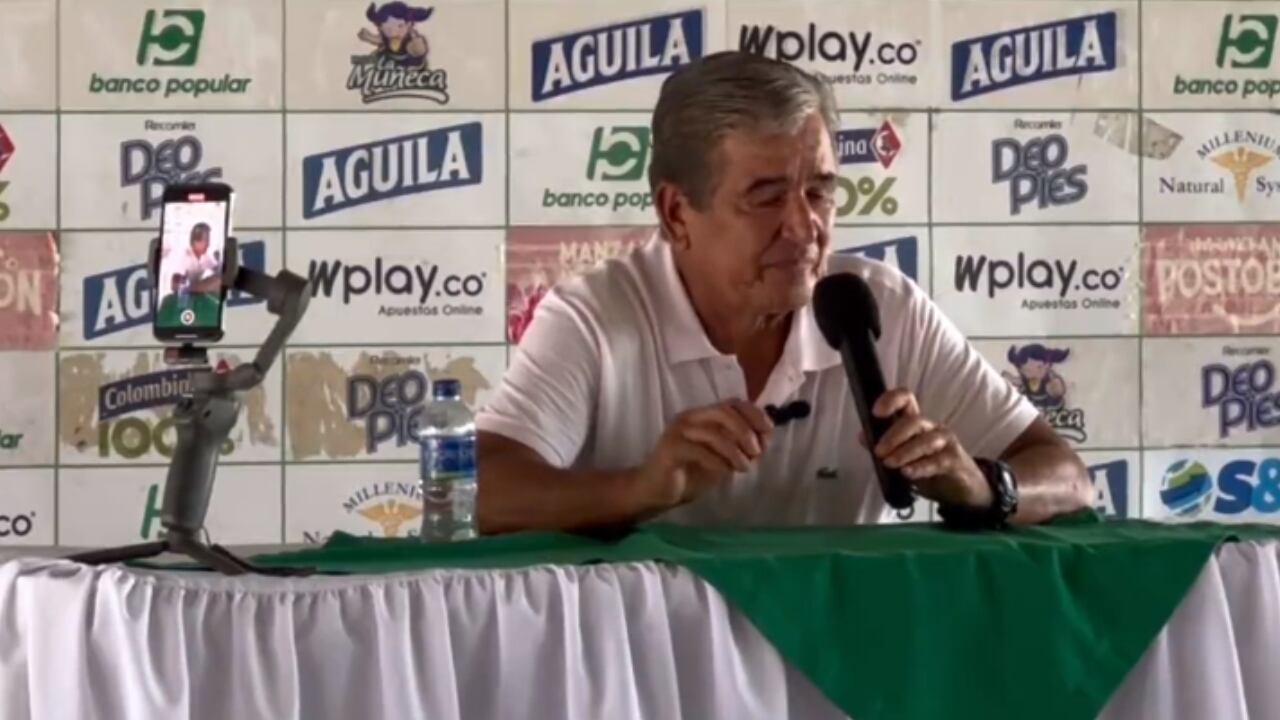 Pinto aseguró que sus jugadores están dejando cada gota de sudor.