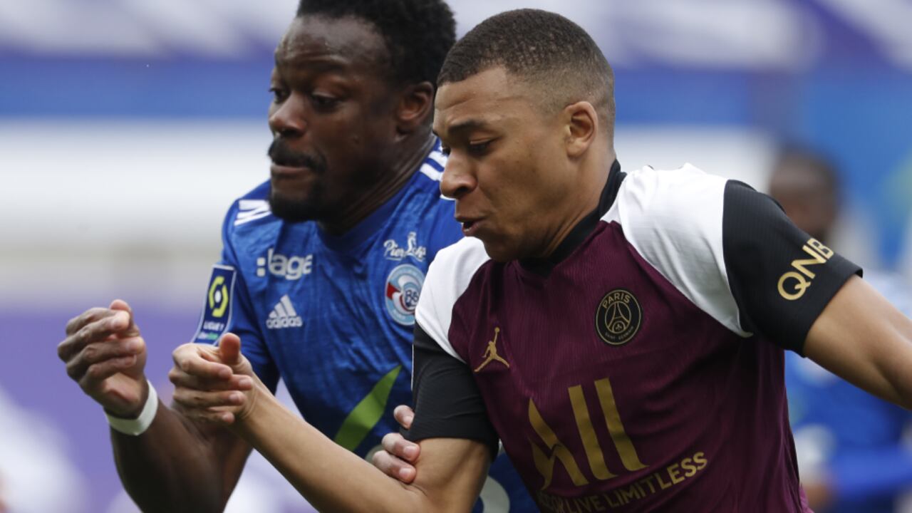 Kylian Mbappé en el PSG. Foto: AP / Jean-Francois Badias