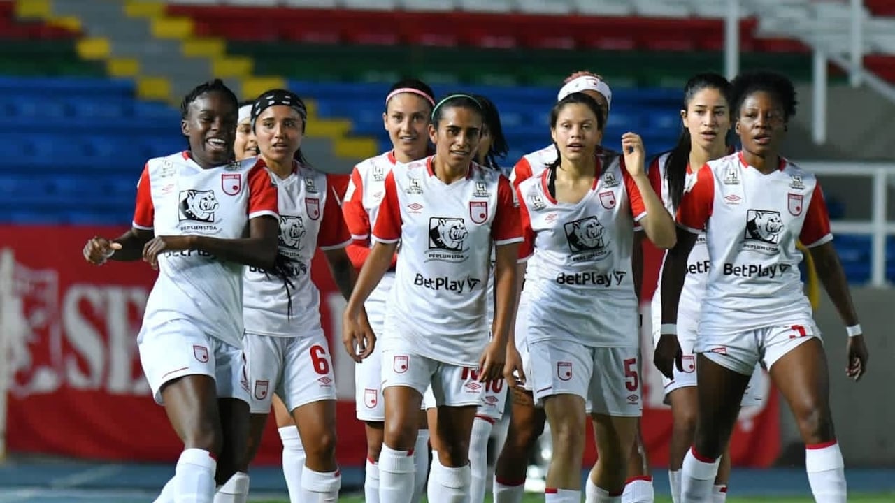 Santa Fe femenino campeón de la Liga 2020