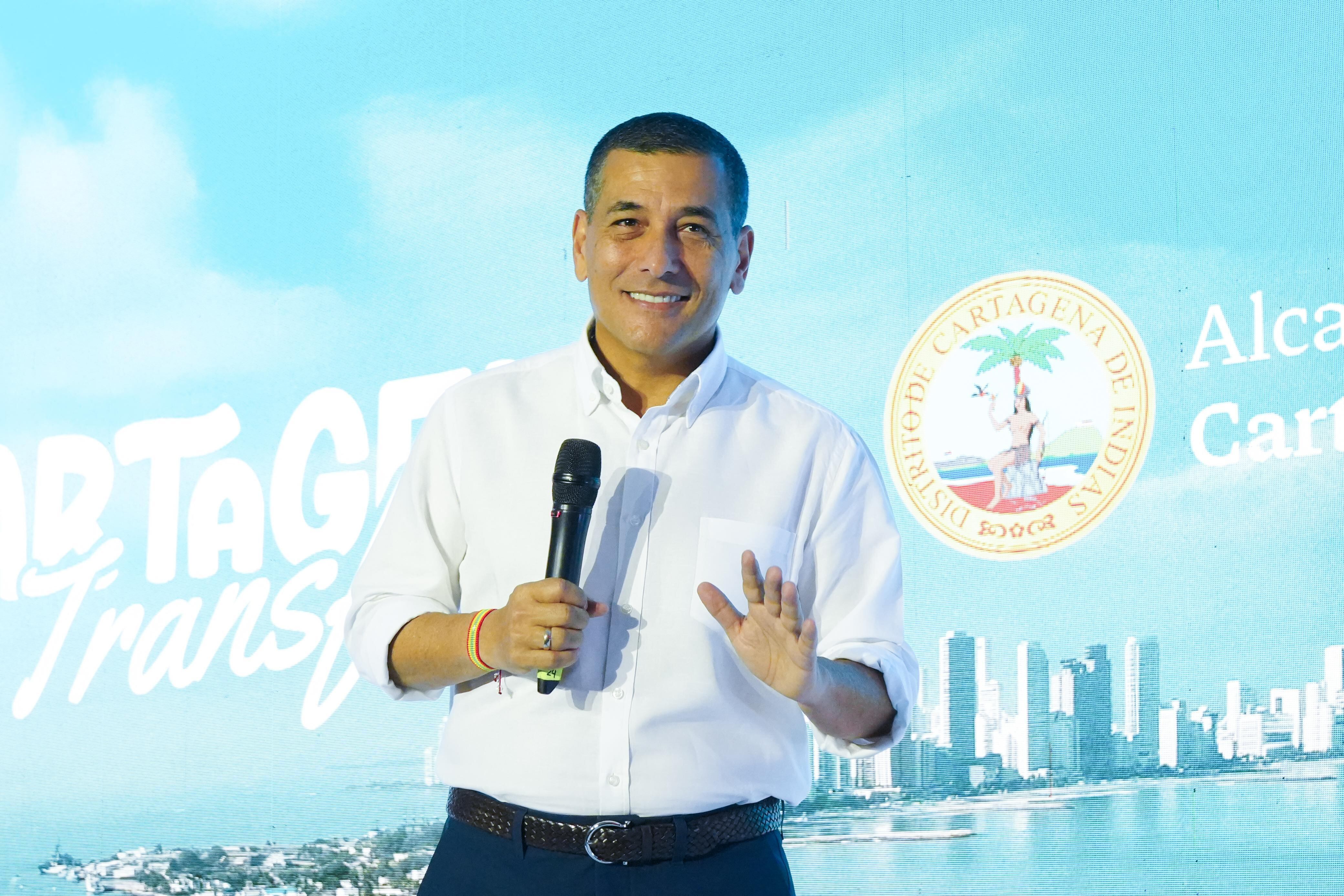 Dumek Turbay Paz, alcalde de Cartagena.