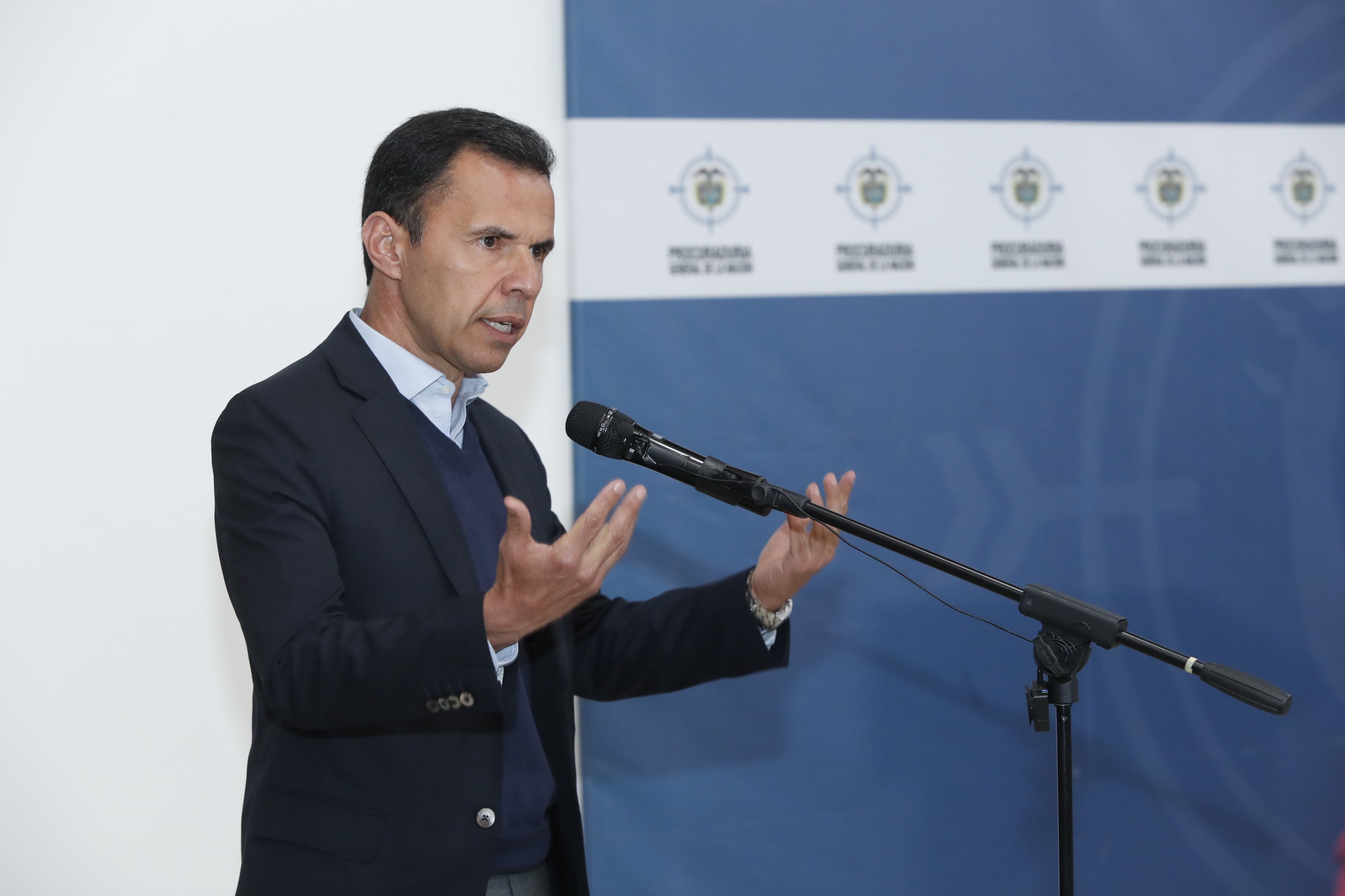 Guillermo Rivera en la Procuraduria