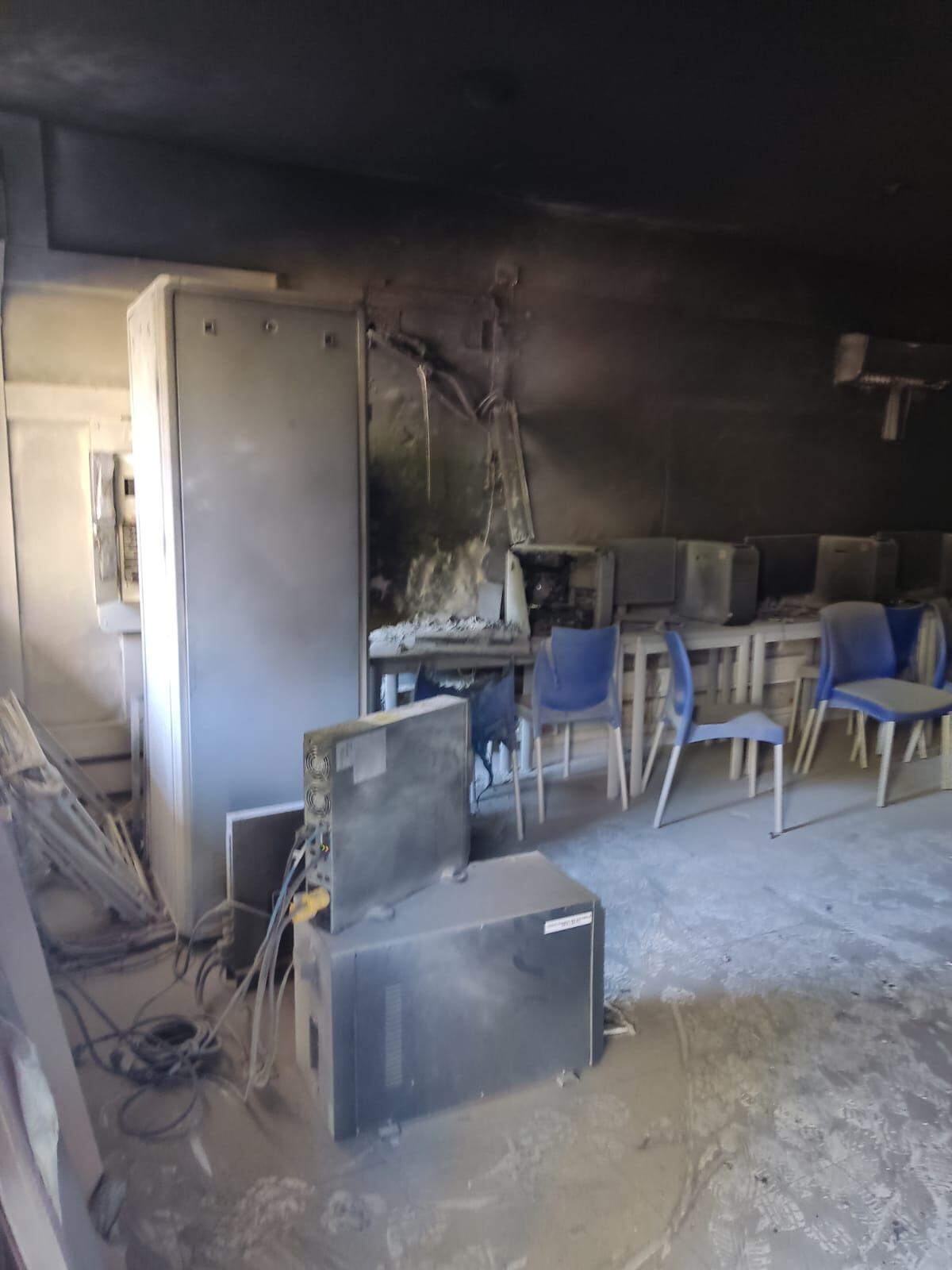 Incendio SENA Náutico de Cartagena