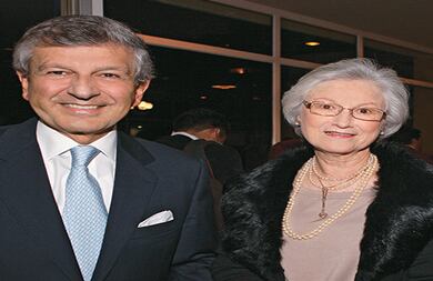 Juan Martín Caicedo y Lía de Roux.