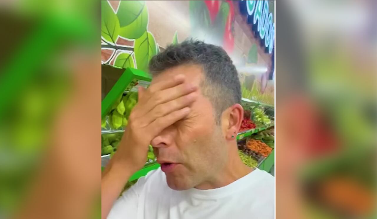 El paisa se refirió a una sorpresa que se llevó al salir a mercar.