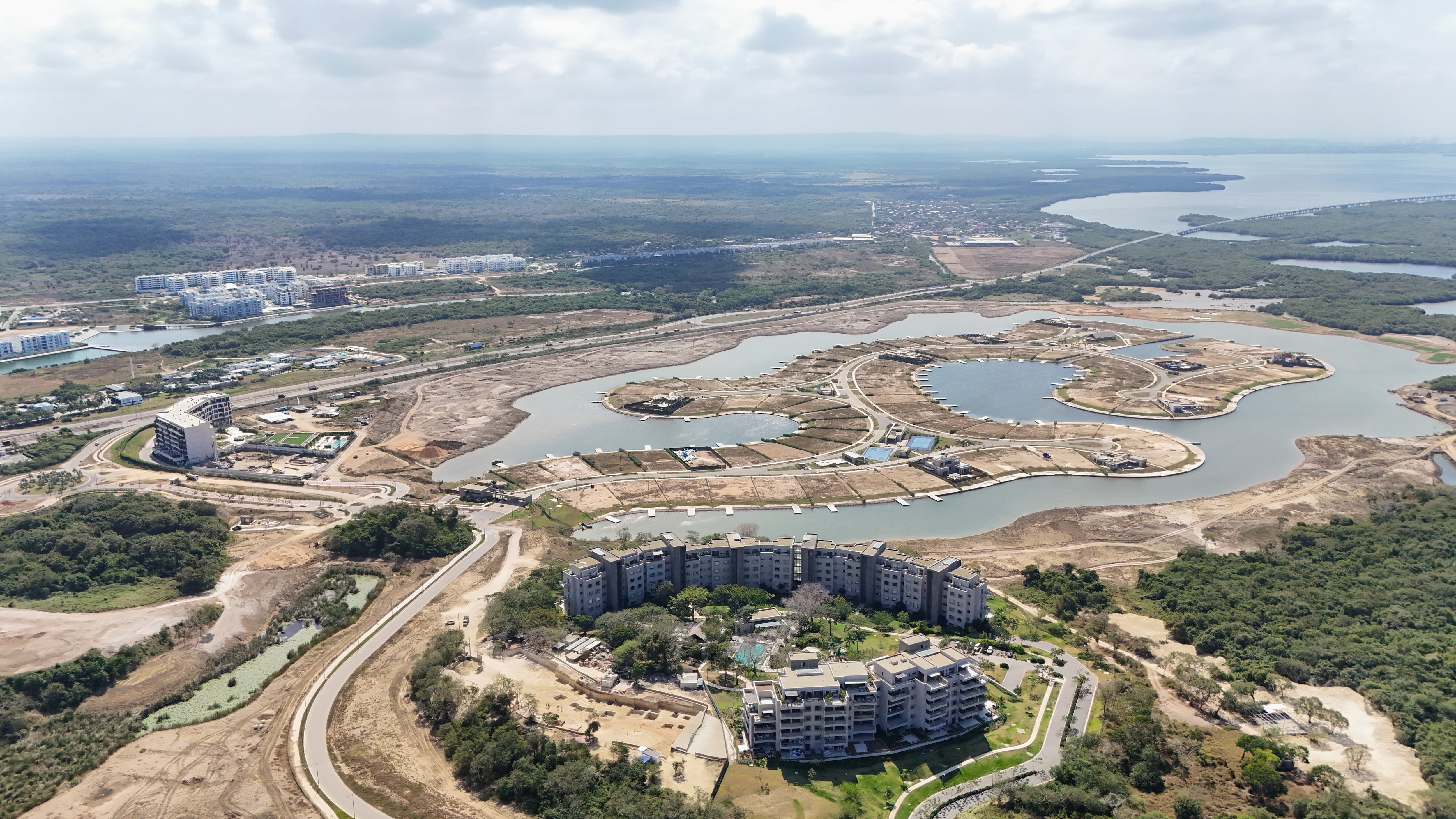 Así se ve Serena del Mar, el proyecto de desarrollo urbanístico en Cartagena.