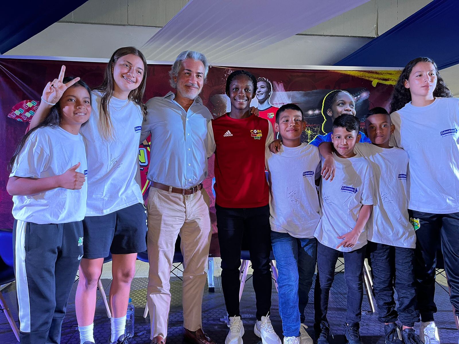 Linda Caicedo, embajadora de la Copa Bon Bon Bum