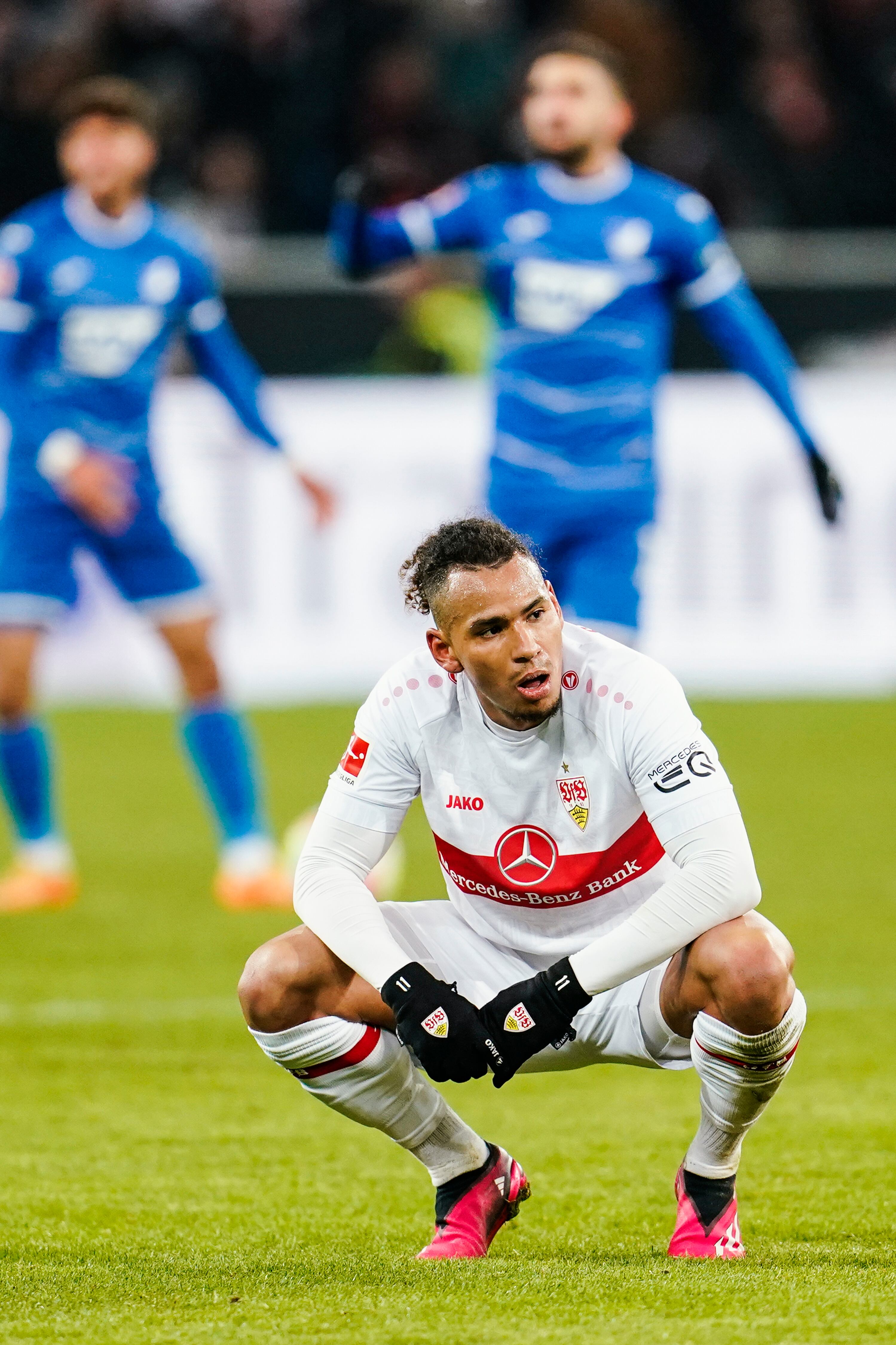 El colombiano Juan José Perea logró el descuento para el Stuttgrat frente al Bayern Múnich.