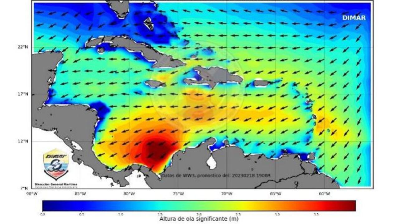 Los fuertes vientos generan aumento en el oleaje de las playas