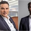 El gobernador Aníbal Gaviria y el alcalde Daniel Quintero.