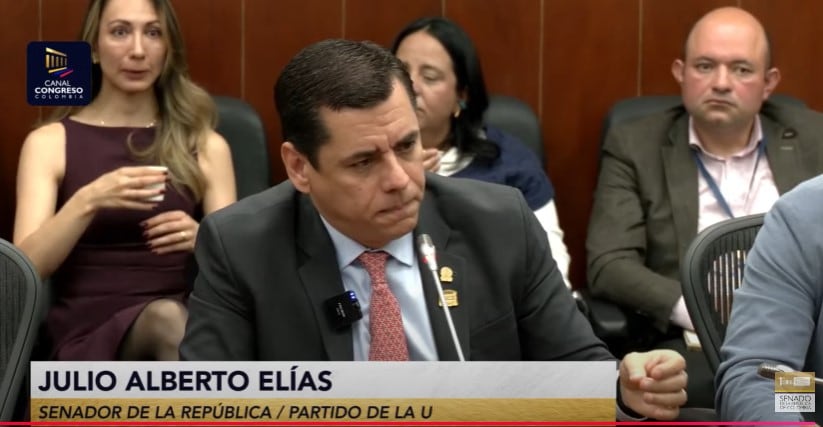 Julio Elías Vidal, senador de la República