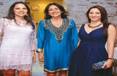Silvana Sanfeliu, Silvana Giaimo y Susana Echavarría.