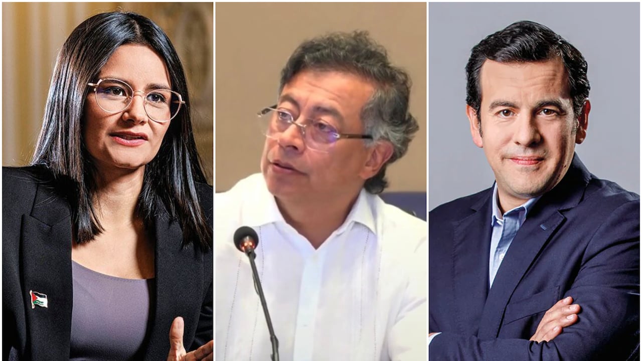 Rodrigo Lara, Gustavo Petro y Rodrigo Lara.