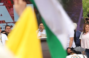 Iván Cepeda en Barranquilla.