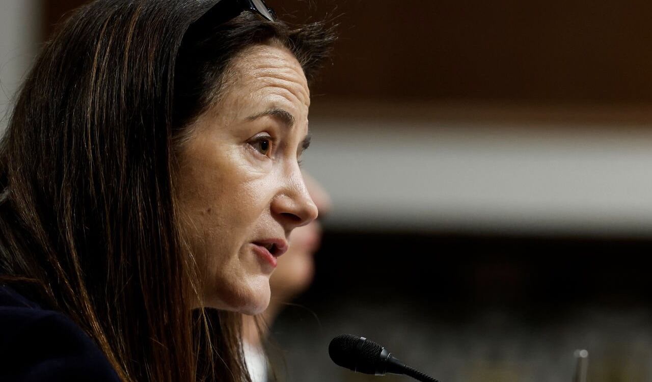 Avril Haines en su comparecencia ante la Comisión de Servicios Armados del Senado de Estados Unidos