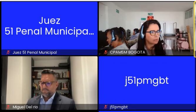 Aida Merlano no aceptó cargos por fuga de presos.