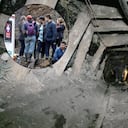 Equipos de socorro trabajan en la mina El Porvenir 1, en Cucunubá, Cundinamarca, tras la emergencia registrada este viernes. Las autoridades adelantan labores para evacuar a los trabajadores atrapados.