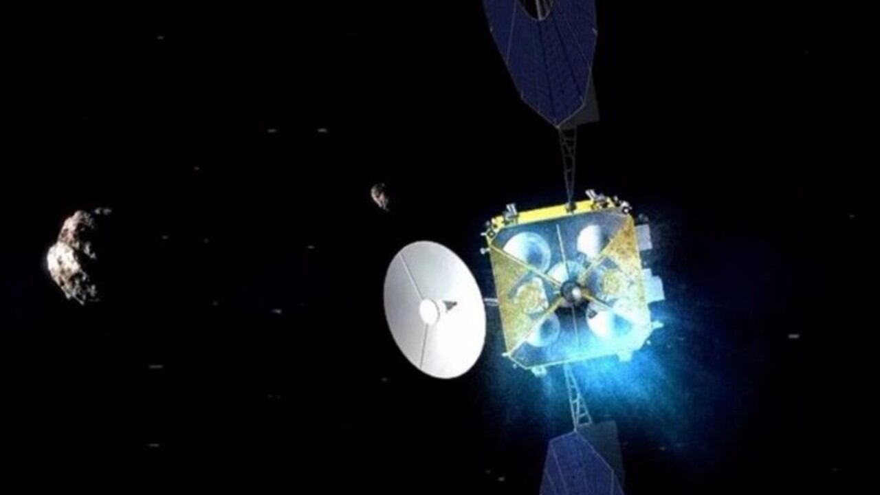 Ilustración artúistica de Tianwen 2.