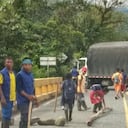 Paro de indígenas y camioneros en Chocó.