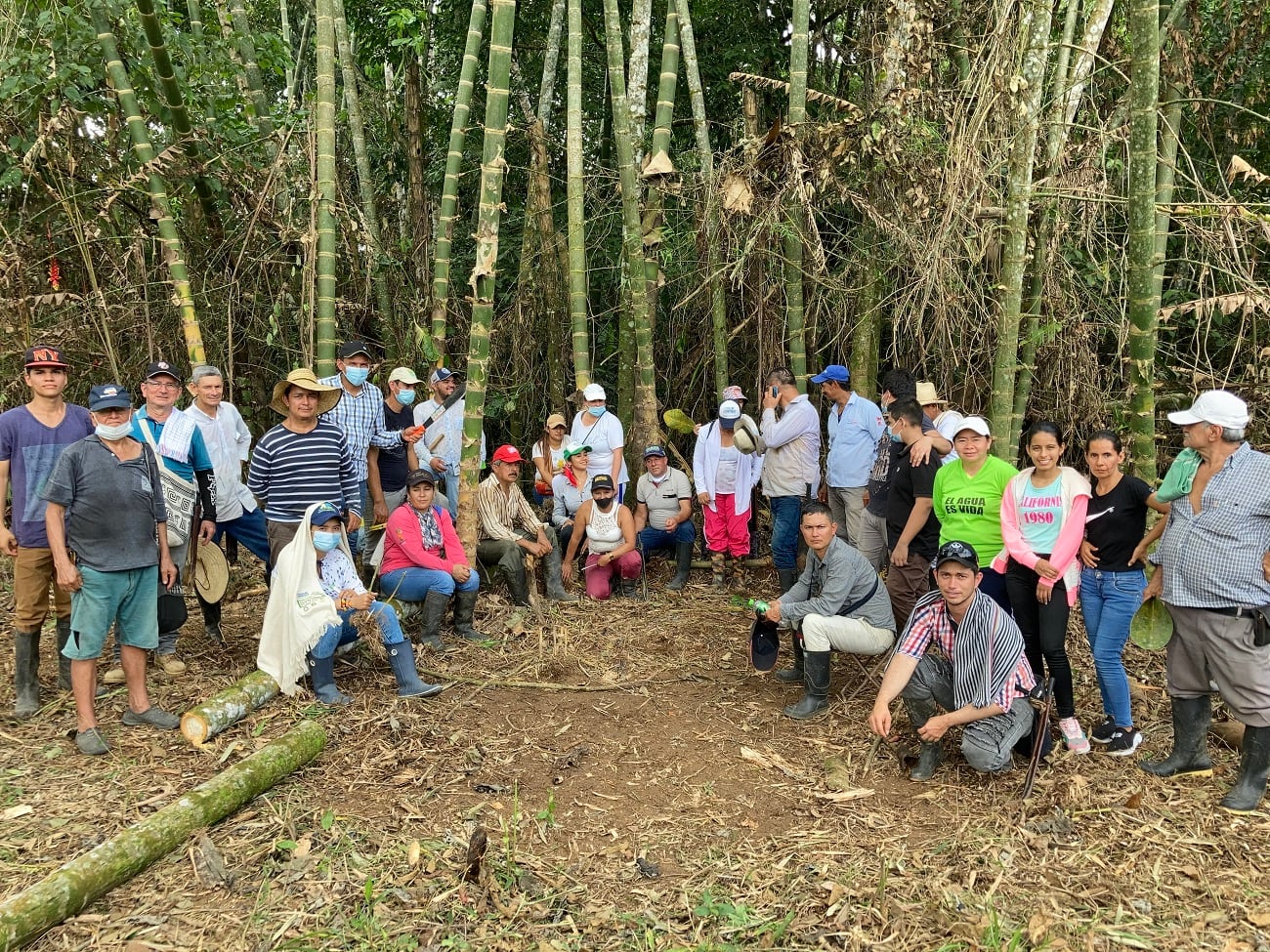 Capacitaciones sobre el uso de la guadua en Caquetá