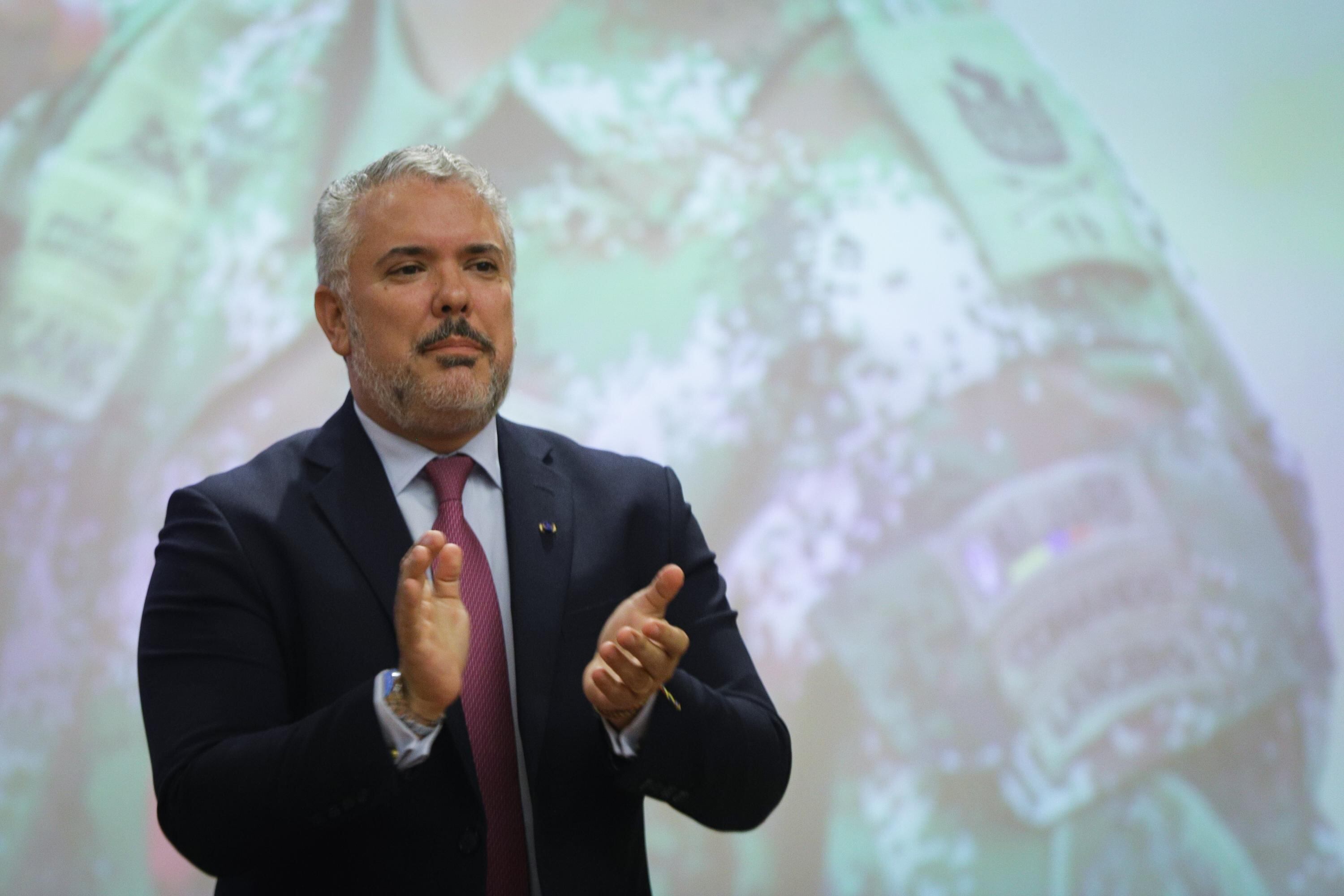 Iván Duque, expresidente de Colombia.