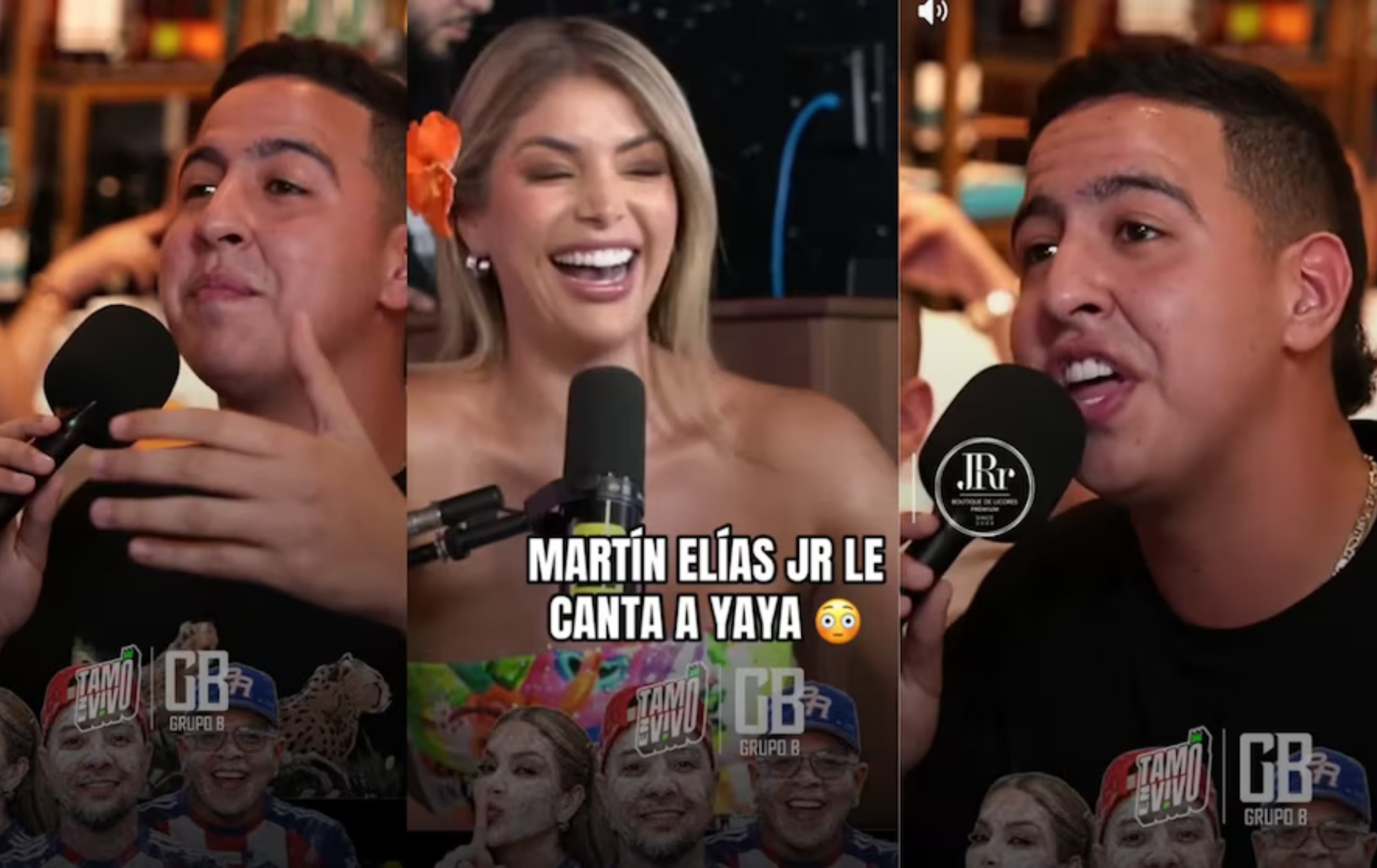 Martín Elías Jr. sorprende a Yaya Muñoz con dedicatoria musical