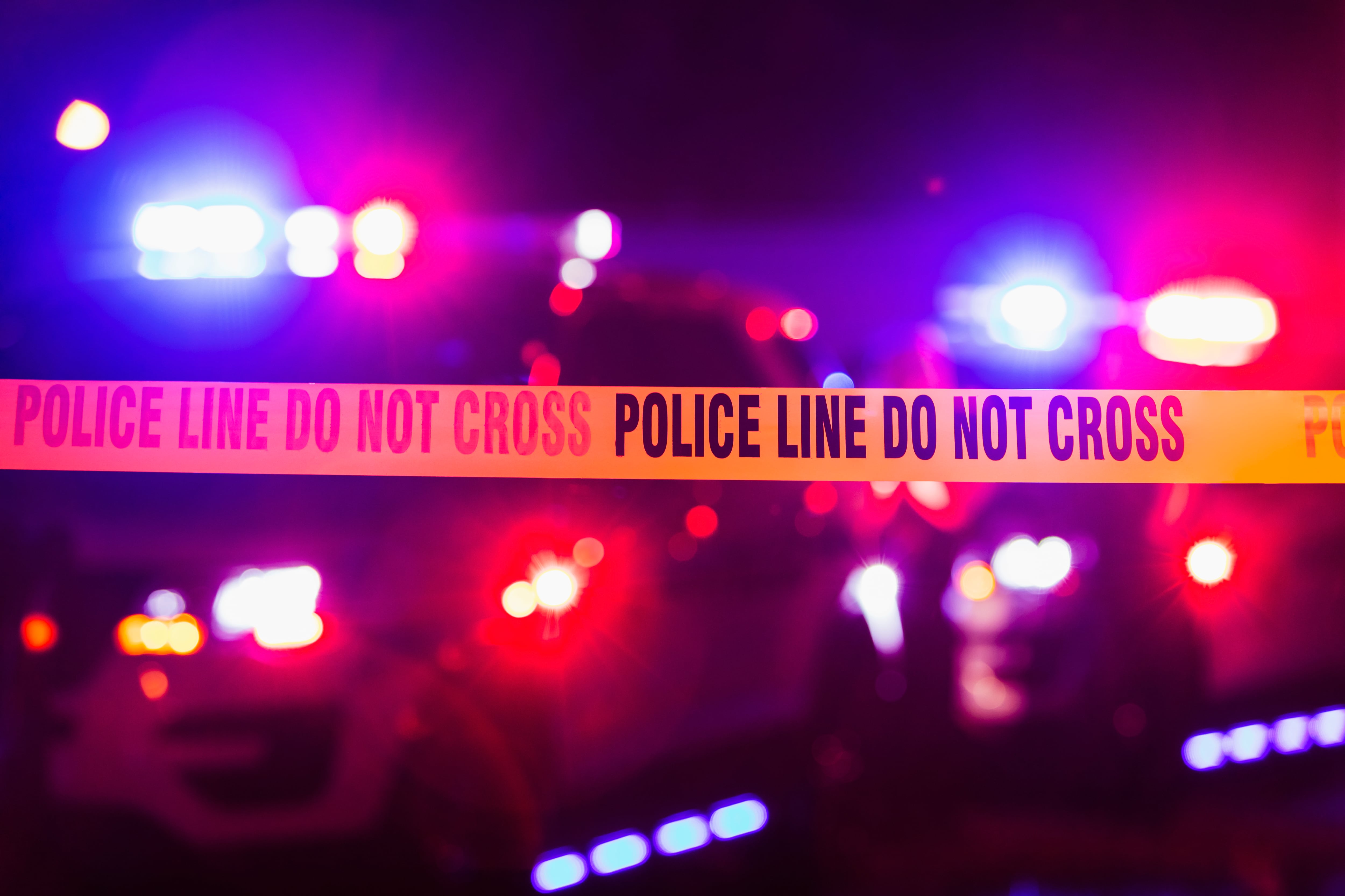 Imagen referencia de una escena del crimen atendida por la Policía en Estados Unidos.