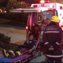 La integrante del grupo de emergencia fue trasladada a un centro asistencial