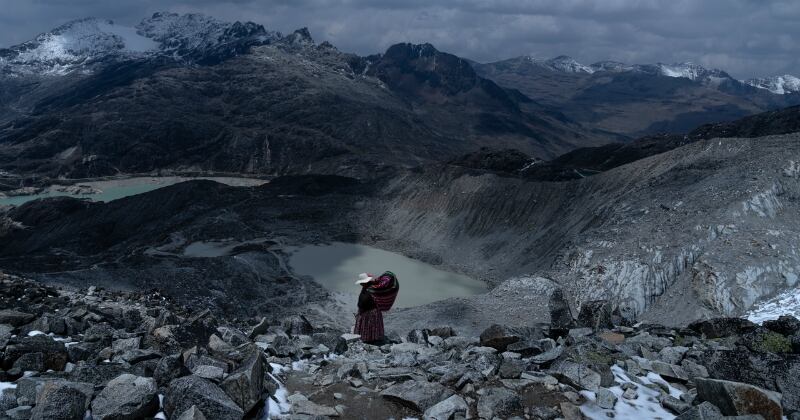 "Cholita en el Huayna Potosi" de Luis B Cano. Obra para La Rambla