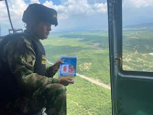 Fuerzas Militares están en la búsqueda de Luis Manuel Díaz.