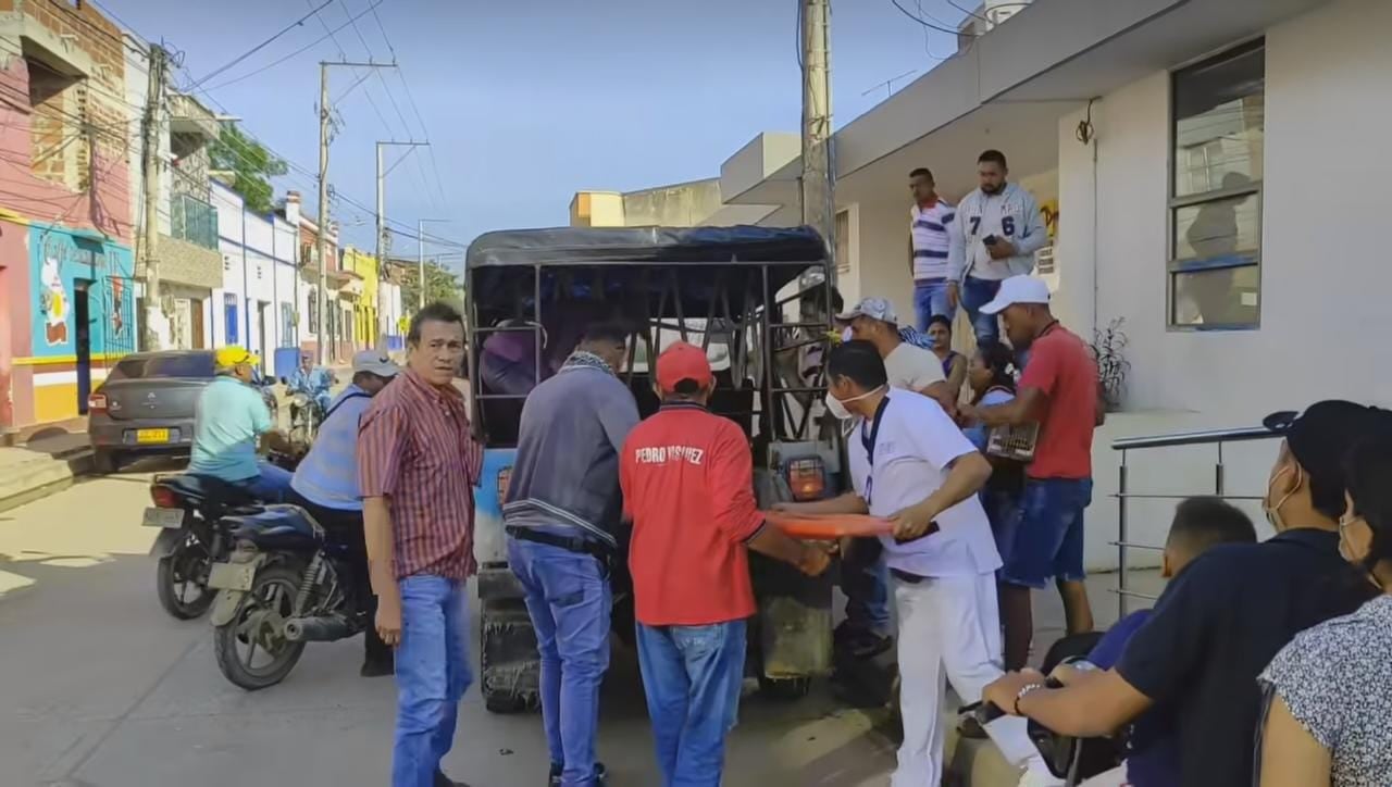Accidente en El Carmen de Bolívar