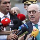 Expresidente Andrés Pastrana
Rueda de Prensa en el Bunker de la Fiscalia en la conciliación con el Presidente Gustavo Petro