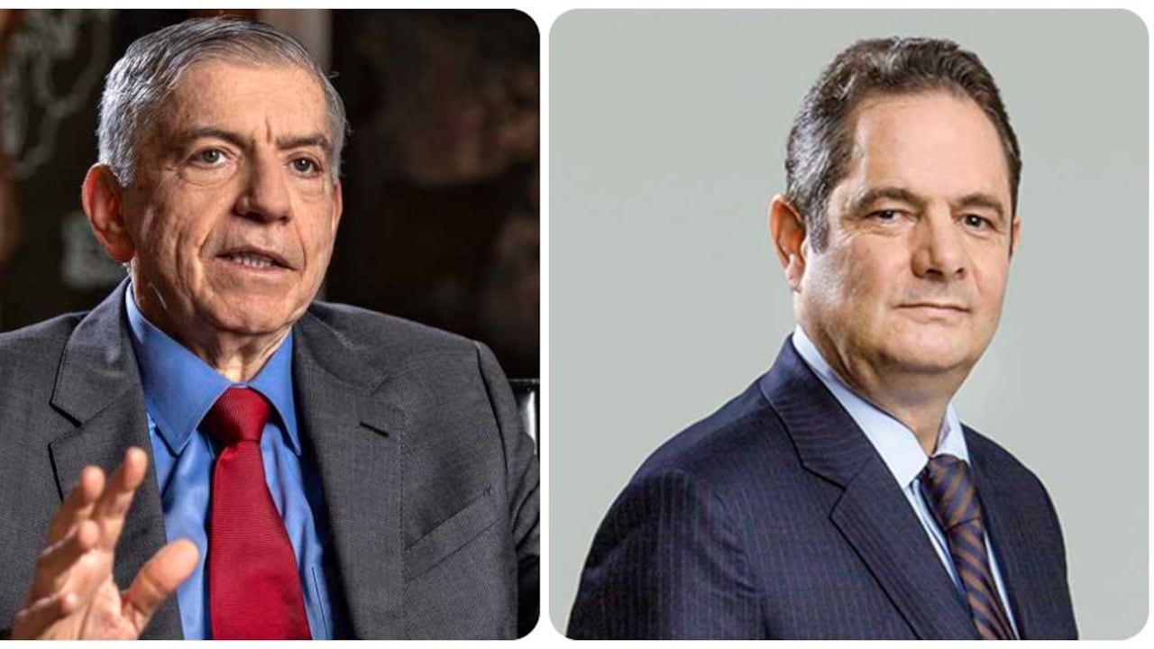 César Gaviria y Germán Vargas Lleras, dos de los líderes más cotizados hoy.