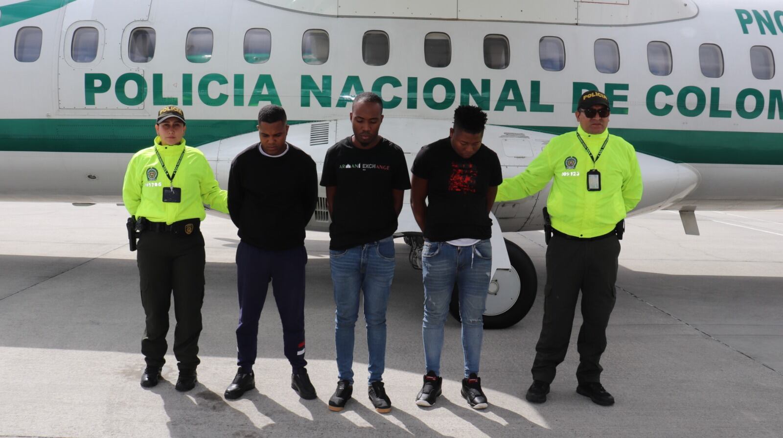 Según la Policía, los capturados tendrían nexos con las disidencias de las Farc.