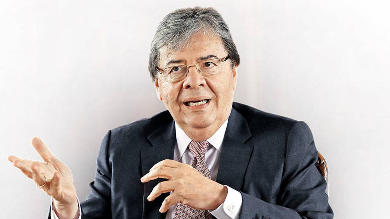 El ministro Carlos Holmes Trujillo.