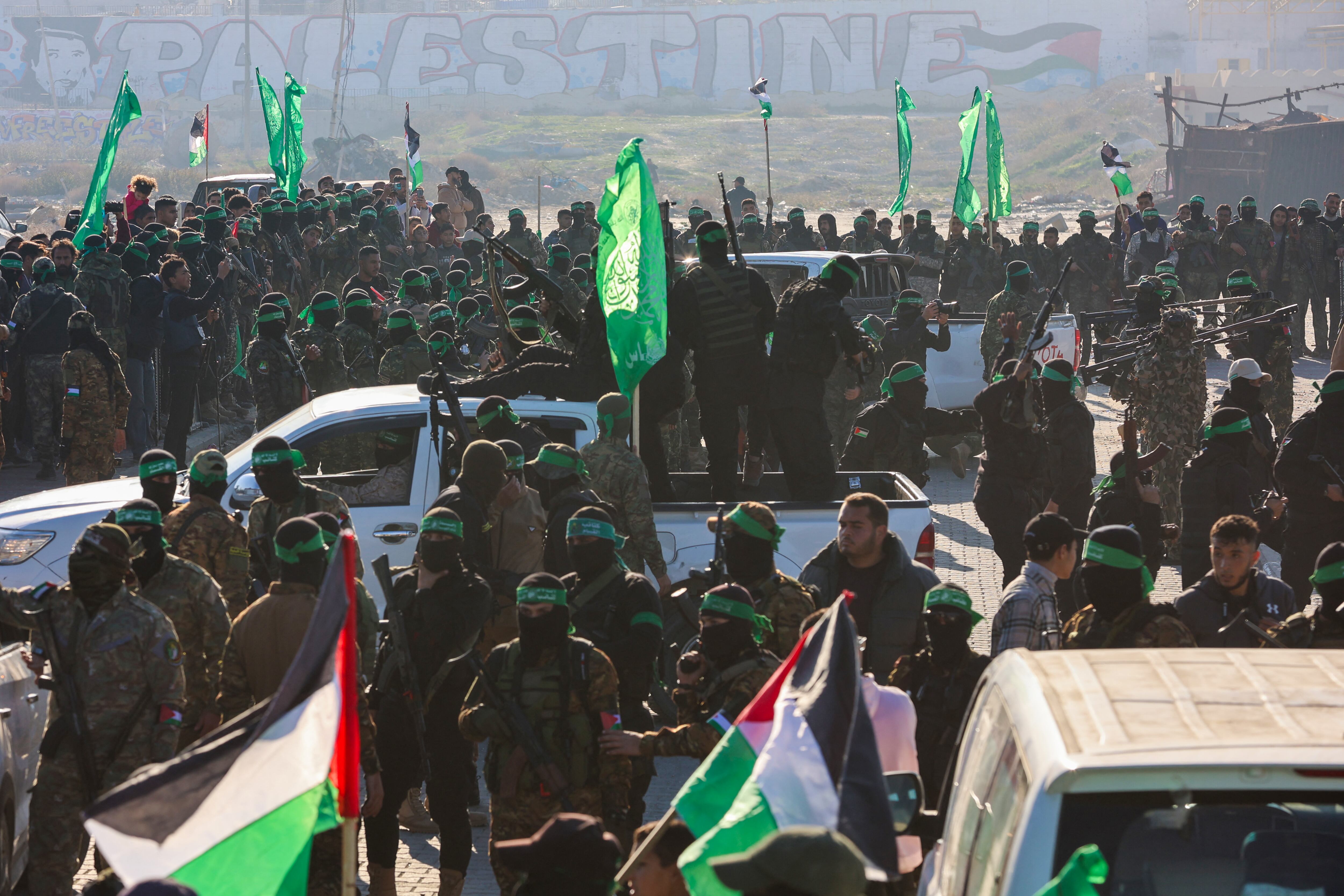 Fueron en total dos nuevos rehenes los liberados.