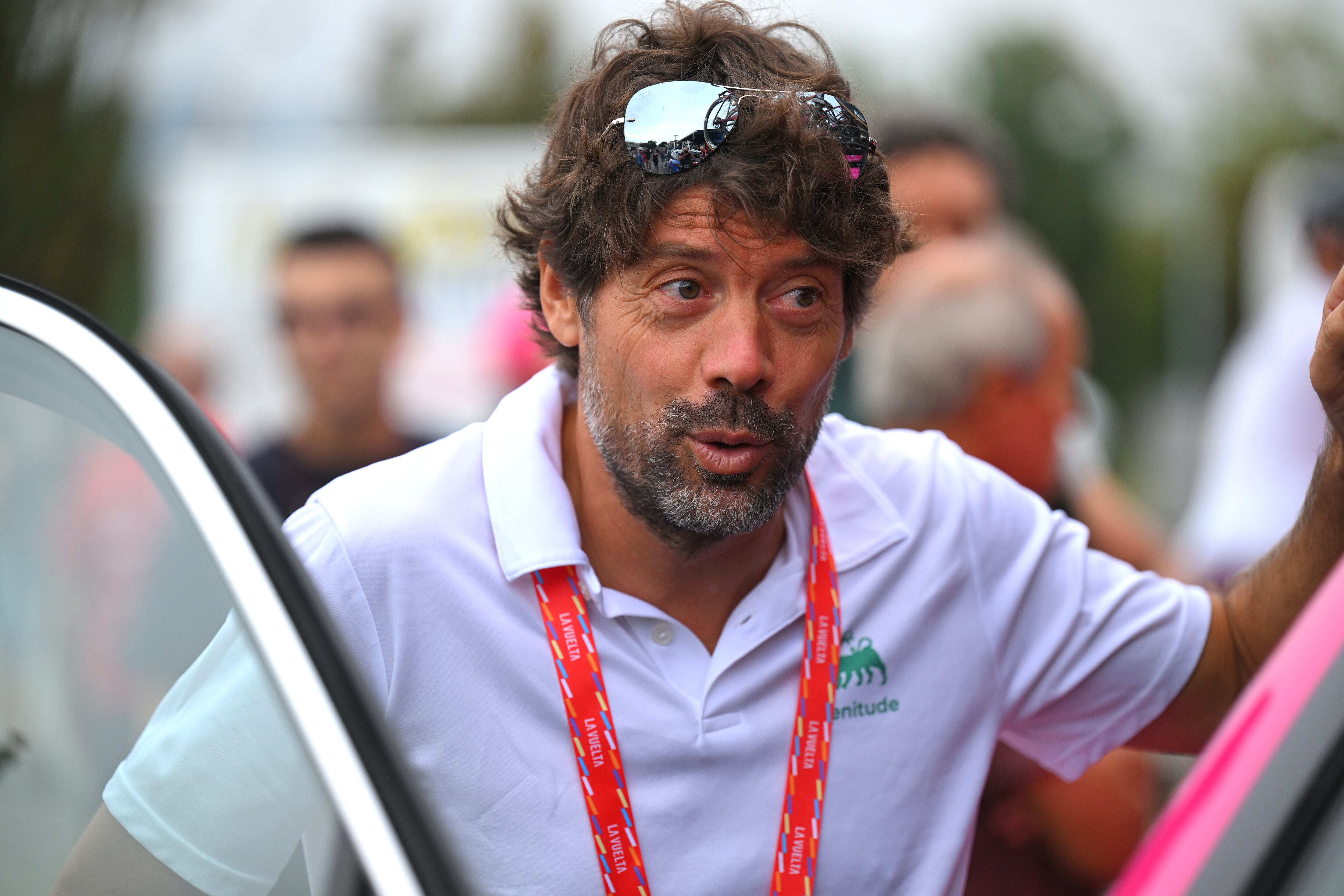 Óscar Freire, exciclista y triple campeón del mundo.