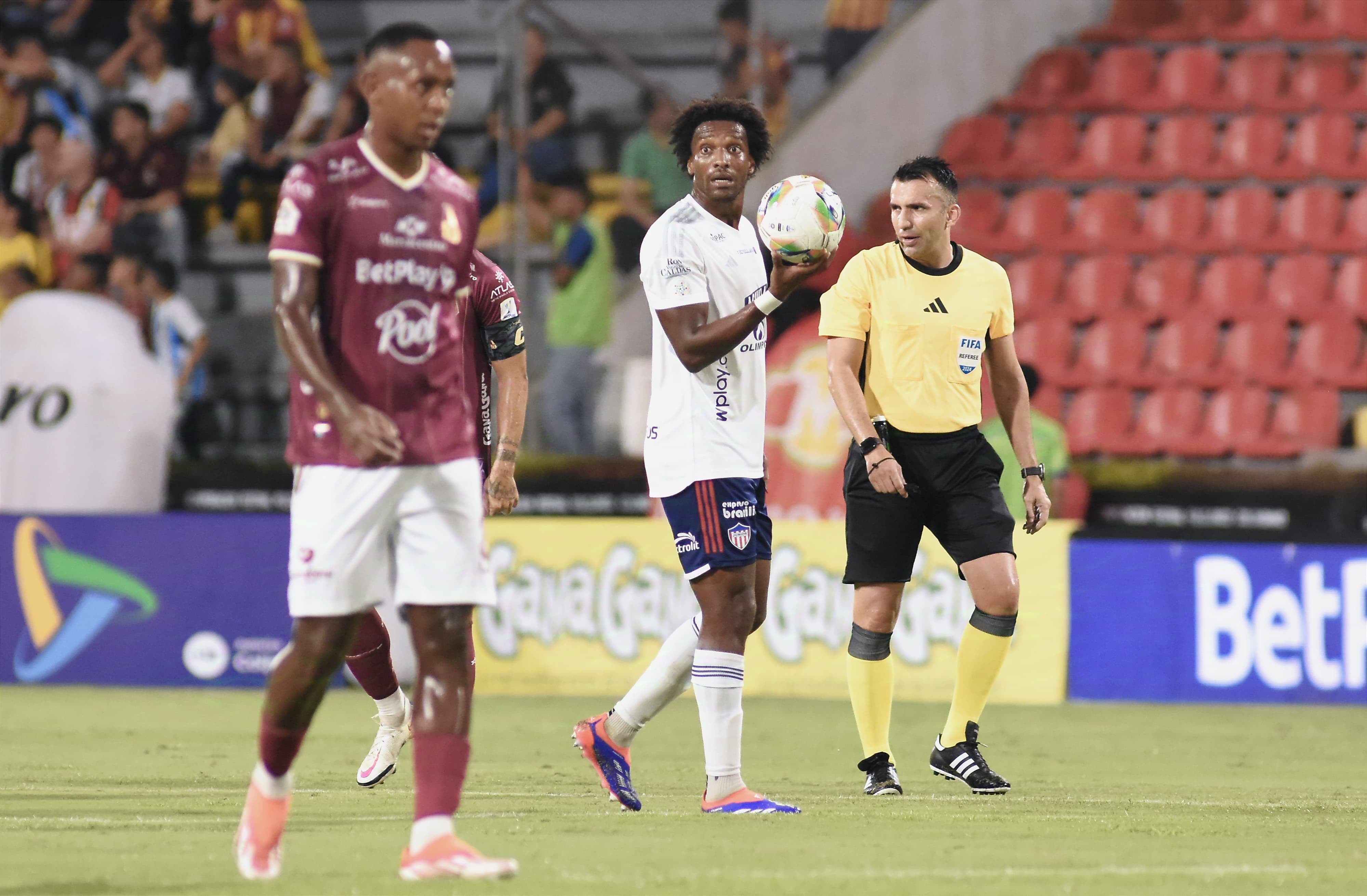 Didier Moreno marcó en contra en el Tolima vs. Junior